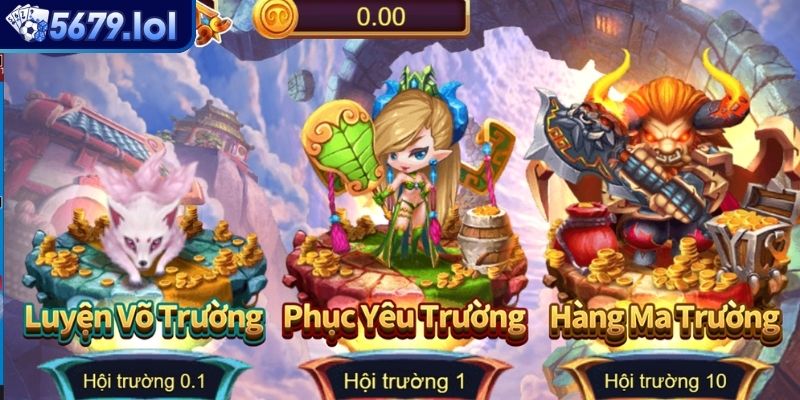Trải nghiệm thế giới đại dương trong Bắn cá tây du ký
